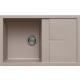 Zestaw ELLECI | zlew UNICO 300 + bateria C01 CADDY | tortora G43 (LGU30043+MGKC0143)