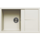 Zestaw ELLECI | zlew UNICO 300 + bateria C02 SHELL PLUS | bianco antico G62 (LGU30062+MGKC0262)