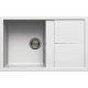 Zestaw ELLECI | zlew UNICO 300 + bateria C01 CADDY | bianco G68 (LGU30068+MGKC0168)