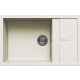 Zestaw ELLECI | zlew UNICO 310 + bateria C01 CADDY | bianco antico G62 (LGU31062+MGKC0162)
