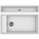 Zestaw ELLECI | zlew DIALOGO 360 + CANALE | white K96 | KERATEK (LKD36096+LKDC8696)