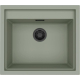 Zlew ELLECI SINTESI 105-BKM sage green (K82) KERATEK + czarny odpływ (LKS10582BKM) *** zamów wycięcie otworów GRATIS ***