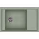 Zlew ELLECI SINTESI 305 sage green (K82) KERATEK (LKS31082) *** zamów wycięcie otworów GRATIS ***