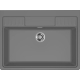 Zlew ELLECI SPAZIO 900 XL dark grey (K99) KERATEK (LKS90099XLP)