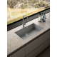 Zlew ELLECI QUADRA 130 BSO bianco (G68) GRANITEK (LGQ13068BSO)