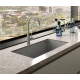Zlew ELLECI QUADRA 105 BSO nero (G40) GRANITEK (LGQ10540BSO)