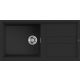 Zlew ELLECI BEST 480 black (K86) KERATEK (LKB48086) *** zamów wycięcie otworów GRATIS ***