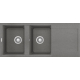 Zlew ELLECI EASY 500 cemento (G48) GRANITEK (LGY50048) *** zamów wycięcie otworów GRATIS ***