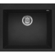 Zlew ELLECI QUADRA 105 nero (G40) GRANITEK (LGQ10540) *** zamów wycięcie otworów GRATIS ***