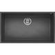 Zlew ELLECI QUADRA 130 BSO dark grey (K99) KERATEK (LKQ13099BSO)