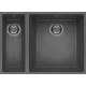 Zlew ELLECI QUADRA 150 BSO titanium (M73) METALTEK (LMQ15073BSO)
