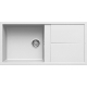 Zlew ELLECI UNICO 480 white (K96) KERATEK (LKU48096) *** zamów wycięcie otworów GRATIS ***
