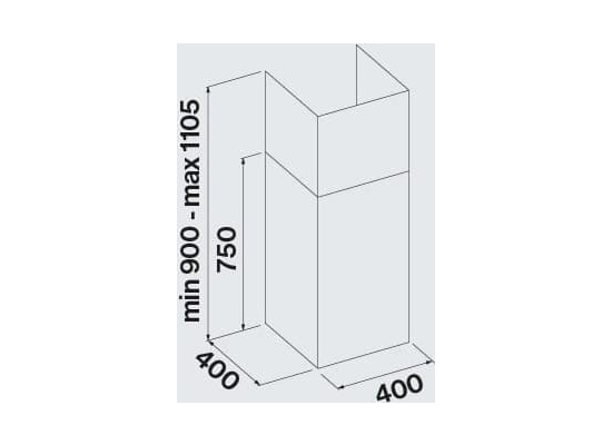 _dodatkowy RABAT %_|_wysyłka 24H*_| Okap przyścienny FALMEC MIRA PLUS 40 TELESCOPICA inox | 800 m3/h | 5 lat gwarancji |