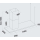 _dodatkowy RABAT %_|_wysyłka 24H*_| Okap wyspowy FALMEC LUMEN NRS ISOLA 175 inox | komin LEWY | 800 m3/h | 5 lat gwarancji |