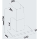 _dodatkowy RABAT %_| Okap przyścienny FALMEC PLANE PLUS NRS 120 inox | 800 m3/h | 5 lat gwarancji |