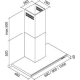 _dodatkowy RABAT %_| Okap przyścienny FALMEC LUMEN 90 inox | 800 m3/h | 5 lat gwarancji |