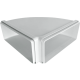 Kolanko FALMEC poziome prostokątne 220x90mm (KACL.367)