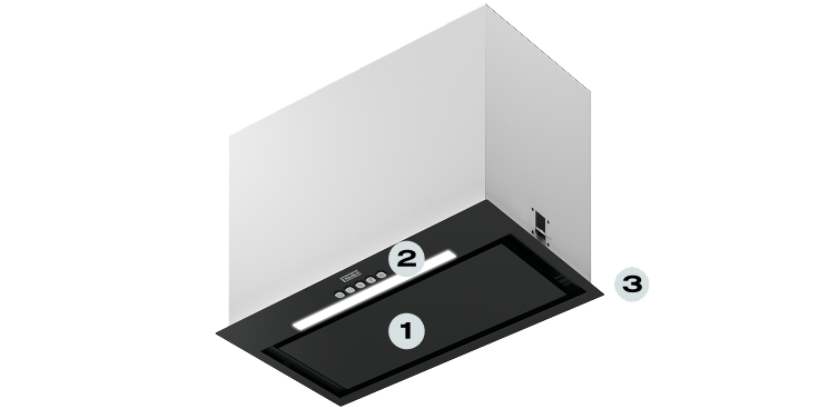 Box Flush FBFE BK MATT A52 Czarny mat