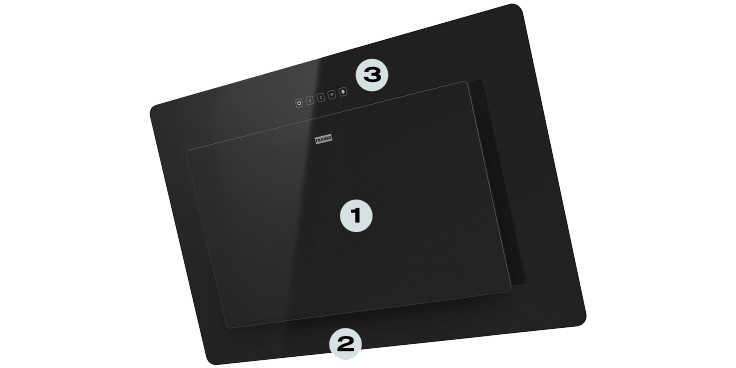 Neo FNO 805 BK Czarne szkło