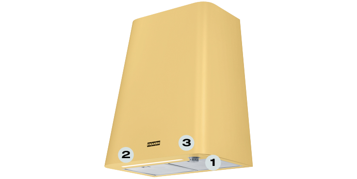 Smart Deco FSMD 508 YL Żółty mat