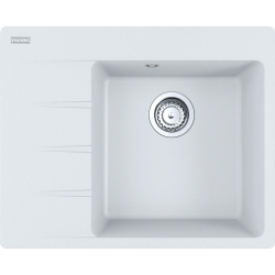 Zlew FRANKE Centro CNG 611-62 TL (komora PRAWA) biały polarny (114.0633.123) *** zamów wycięcie otworów GRATIS ***
