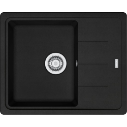 Zlew FRANKE Basis BFG 611-62 czarny mat (114.0676.305) *** zamów wycięcie otworów GRATIS ***