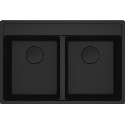 Zlew FRANKE Maris MRG 620-35-35 czarny mat BLACK EDITION (114.0693.518) *** zamów wycięcie otworów GRATIS ***