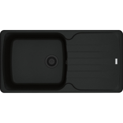 Zlew FRANKE Antea AZG 611-97 XL czarny mat BLACK EDITION (114.0693.550) *** zamów wycięcie otworów GRATIS ***