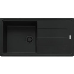 Zlew FRANKE Basis BFG 611-97 czarny mat BLACK EDITION (114.0693.556) *** zamów wycięcie otworów GRATIS ***