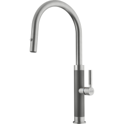 Bateria FRANKE Mythos MASTERPIECE PULL-OUT SPRAY stal szczotkowana INOX (115.0711.554) Bateria FRANKE Mythos MASTERPIECE PULL-OUT SPRAY stal szczotkowana INOX (115.0711.554)