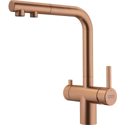 Bateria FRANKE ATLAS NEO CLEAR WATER PULL-OUT miedziany (120.0758.158)