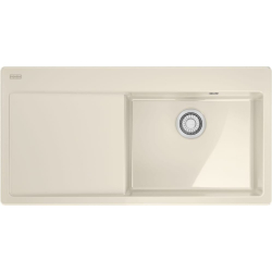 Zlew ceramiczny FRANKE MythosX MYK 611-100 (komora PRAWA) kremowy | Fraceram (124.0749.509)