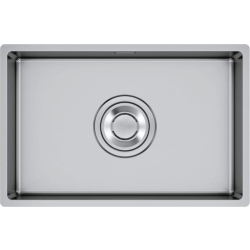 Zlew FRANKE Box DrainMax BDX 210/110-65 stal SZCZOTKOWANA | Sound Soft Technology (127.0755.501)