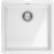 Zlew ceramiczny FRANKE KubusX KXK 110-41 biały polarny | Fraceram (126.0738.286)