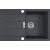 Zlew FRANKE Sirius 2.0 S2D 611-78 onyx | Tectonite (143.0612.629) *** zamów wycięcie OTWORU na dozownik GRATIS ***