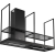 Okap wyspowy FRANKE Mythos T-Shelf FMY BK MATT F180 czarny mat (325.0678.073)