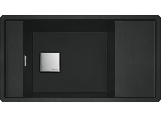 Zlew FRANKE Fresno FSG 611-88 czarny mat (114.0633.153) *** zamów wycięcie otworów GRATIS ***