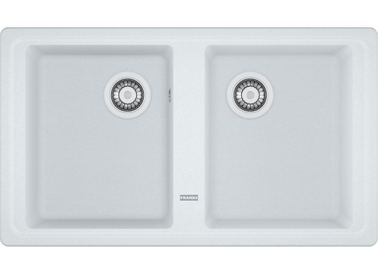 Zlew FRANKE Basis BFG 620-34-34 biały polarny (114.0676.270) *** zamów wycięcie otworów GRATIS ***