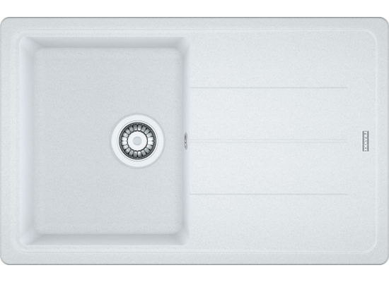 Zlew FRANKE Basis BFG 611-78 biały polarny (114.0676.297) *** zamów wycięcie otworów GRATIS ***