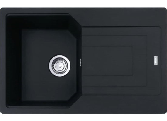 Zlew FRANKE Urban UBG 611-78 czarny mat (114.0687.275) *** zamów wycięcie otworów GRATIS ***