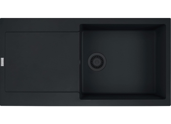 Zlew FRANKE Maris MRG 611-97 XL czarny mat BLACK EDITION (114.0693.519) *** zamów wycięcie otworów GRATIS ***
