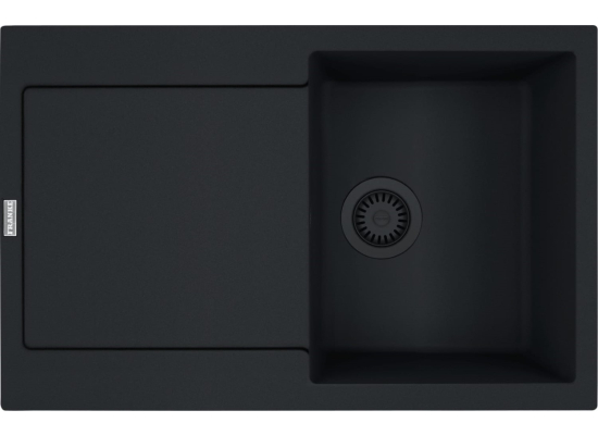 Zlew FRANKE Maris MRG 611-78 czarny mat BLACK EDITION (114.0693.533) *** zamów wycięcie otworów GRATIS ***