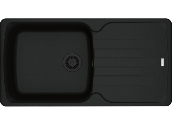 Zlew FRANKE Antea AZG 611-97 XL czarny mat BLACK EDITION (114.0693.550) *** zamów wycięcie otworów GRATIS ***
