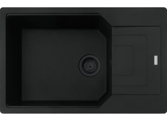 Zlew FRANKE Urban UBG 611-78 XL czarny mat BLACK EDITION (114.0697.751) *** zamów wycięcie otworów GRATIS ***
