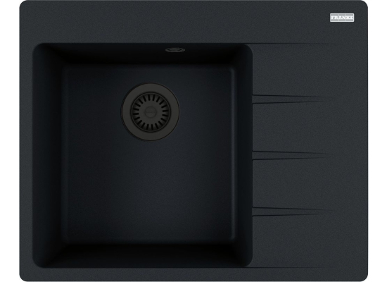 Zlew FRANKE Centro CNG 611-62 TL (komora LEWA) onyx BLACK EDITION (114.0740.851) *** zamów wycięcie otworów GRATIS ***