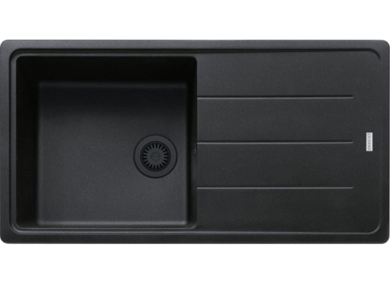 Zlew FRANKE Basis BFG 611-97 onyx BLACK EDITION (114.0741.178) *** zamów wycięcie otworów GRATIS ***