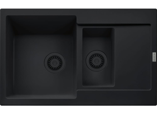 Zlew FRANKE Maris MRG 651-78 onyx BLACK EDITION (114.0741.200) *** zamów wycięcie otworów GRATIS ***