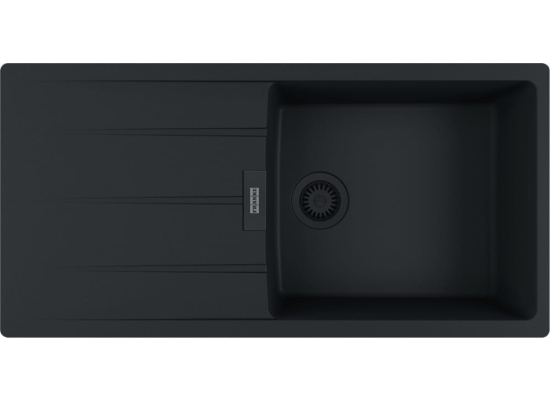 Zlew FRANKE Centro CNG 611-100 XL czarny mat BLACK EDITION (114.0757.426) *** zamów wycięcie otworów GRATIS ***
