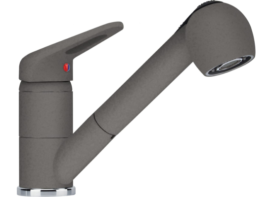 Bateria FRANKE PRINCE II PULL-OUT SPRAY kamienny szary (115.0470.670)