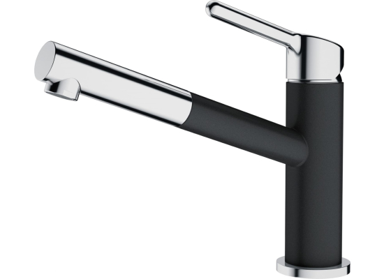 Bateria FRANKE ORBIT PULL-OUT onyx + chrom (115.0623.057)